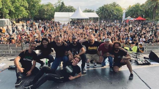 Imagen de Los de Marras, un grupo participante en el Galleta Rock Fest 2023