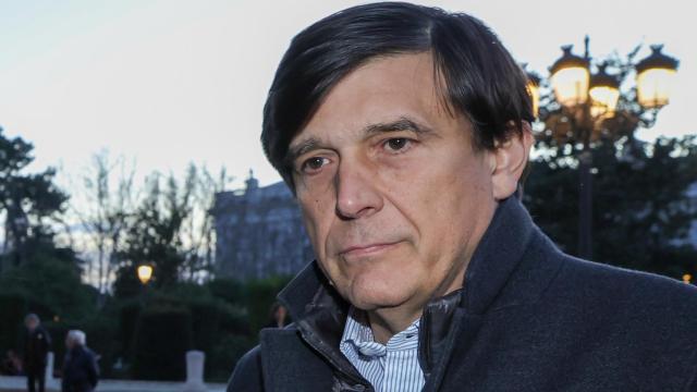 Manuel Falcó, en una imagen captada en las calles de Madrid. Febrero de 2023.