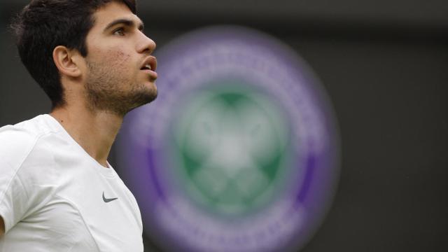 Carlos Alcaraz, en Wimbledon