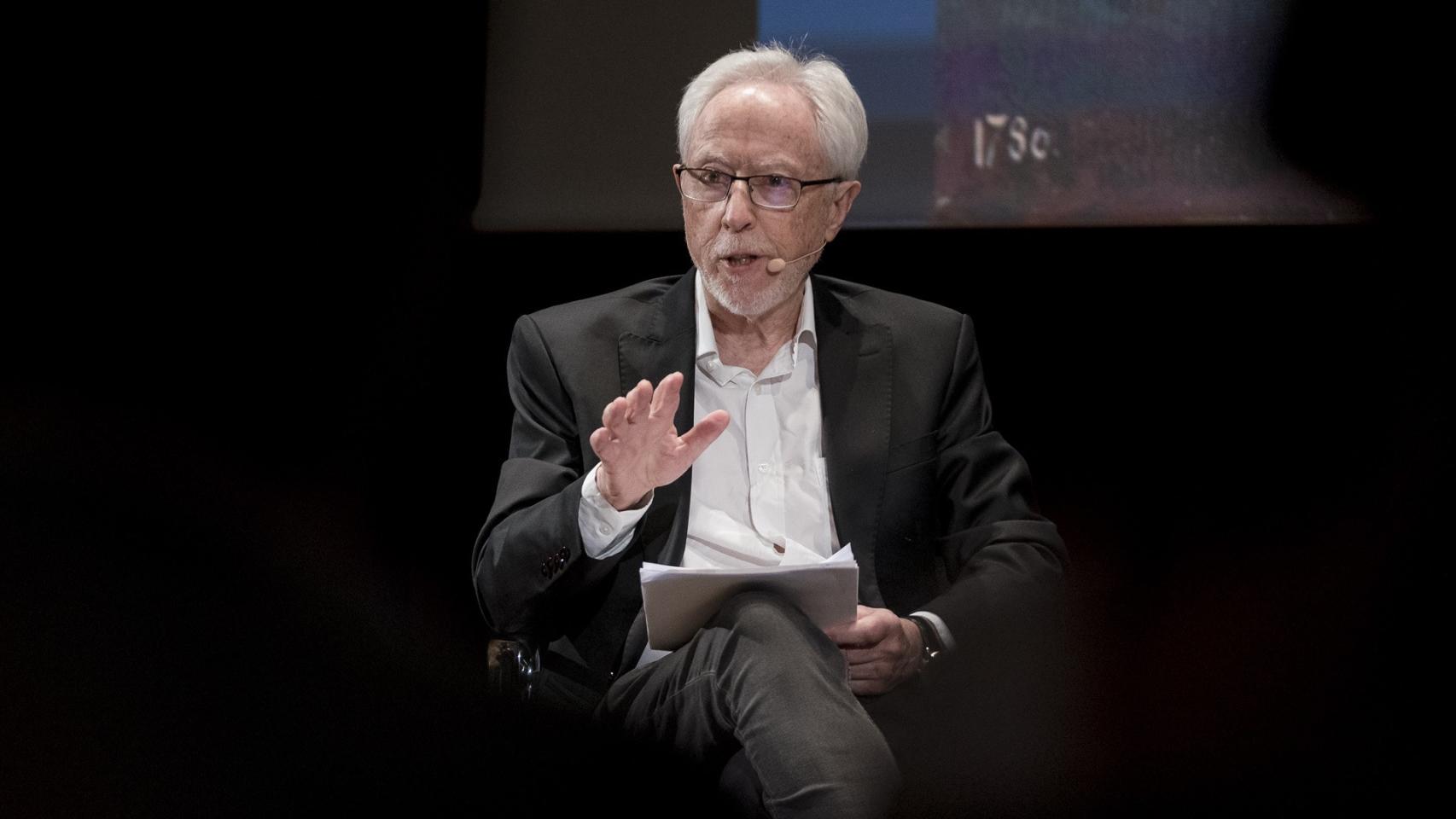 Coetzee en el auditorio del Museo del Prado el lunes 3 de julio de 2023. Foto: A. Pérez Meca / Europa Press