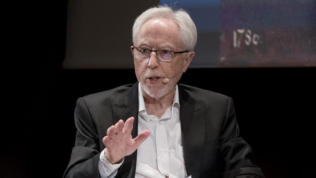 Coetzee en el auditorio del Museo del Prado el lunes 3 de julio de 2023. Foto: A. Pérez Meca / Europa Press