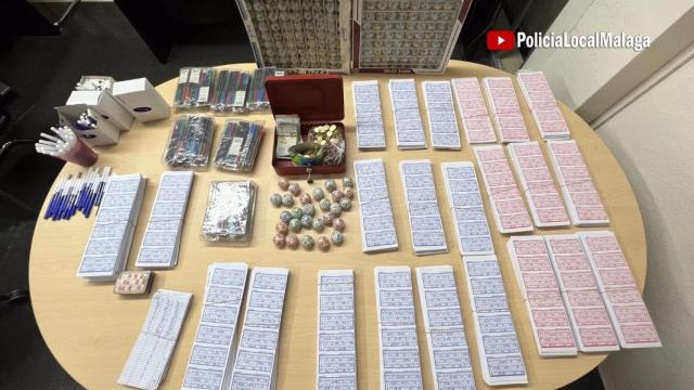 Todos los objetos con los que llevaban a cabo la práctica del juego.