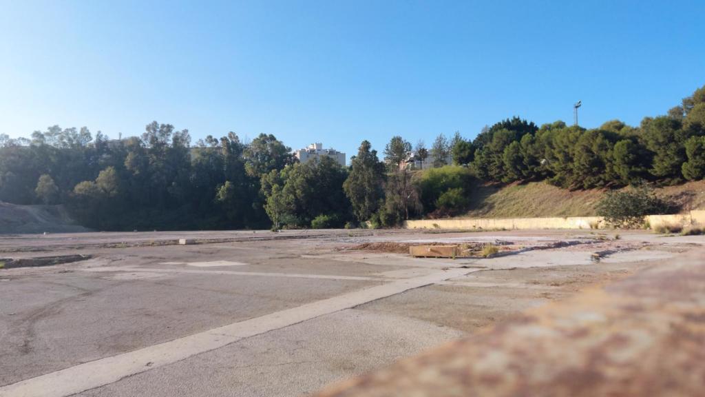 Imagen de la parcela de la antigua fábrica de ladrillos Salyt, en Málaga.