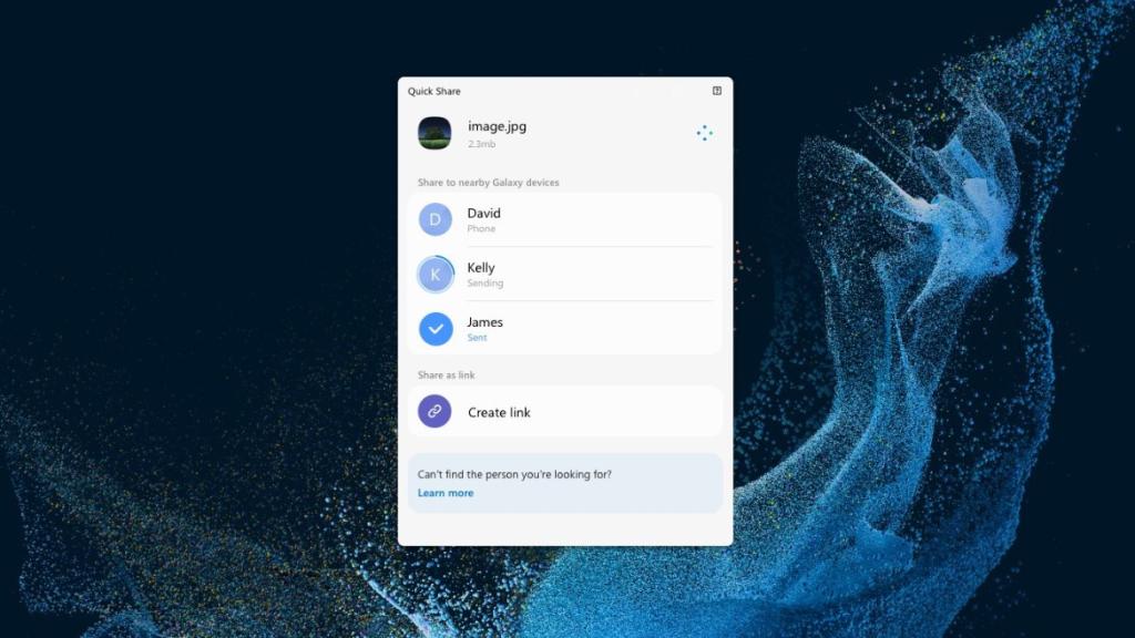 Quick Share en Windows