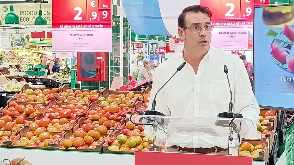 El alcalde de Mutxamel, Rafael García, durante la presentación.