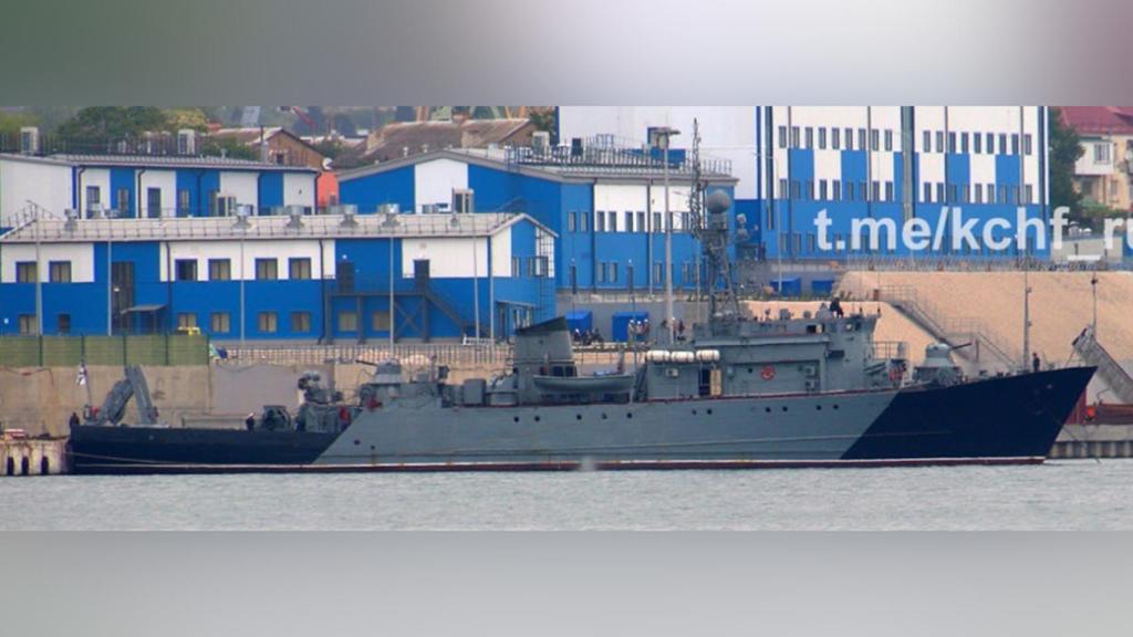 Dragaminas marino Ivan Golubets, de la Flota del Mar Negro.