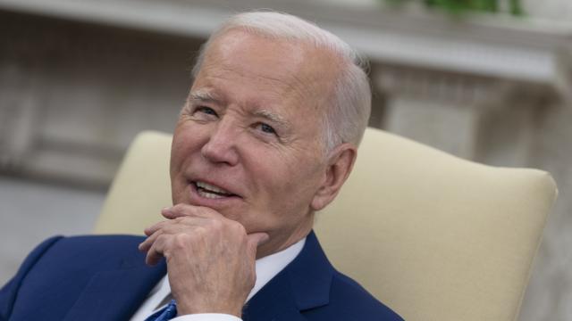 El presidente Joe Biden en una reunión en la Casa Blanca este miércoles.