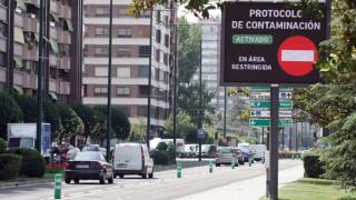 Un aviso del Protocolo de Contaminación en Valladolid.