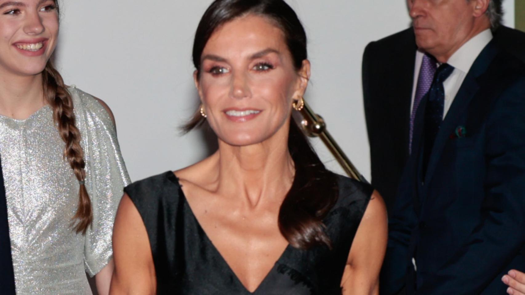 La Reina, en la gala de entrega de los premios.