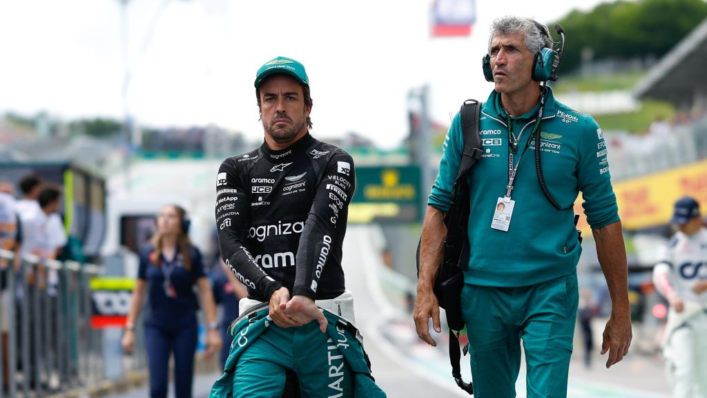 Fernando Alonso, en el Gran Premio de Austria