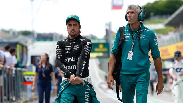 Fernando Alonso, en el Gran Premio de Austria