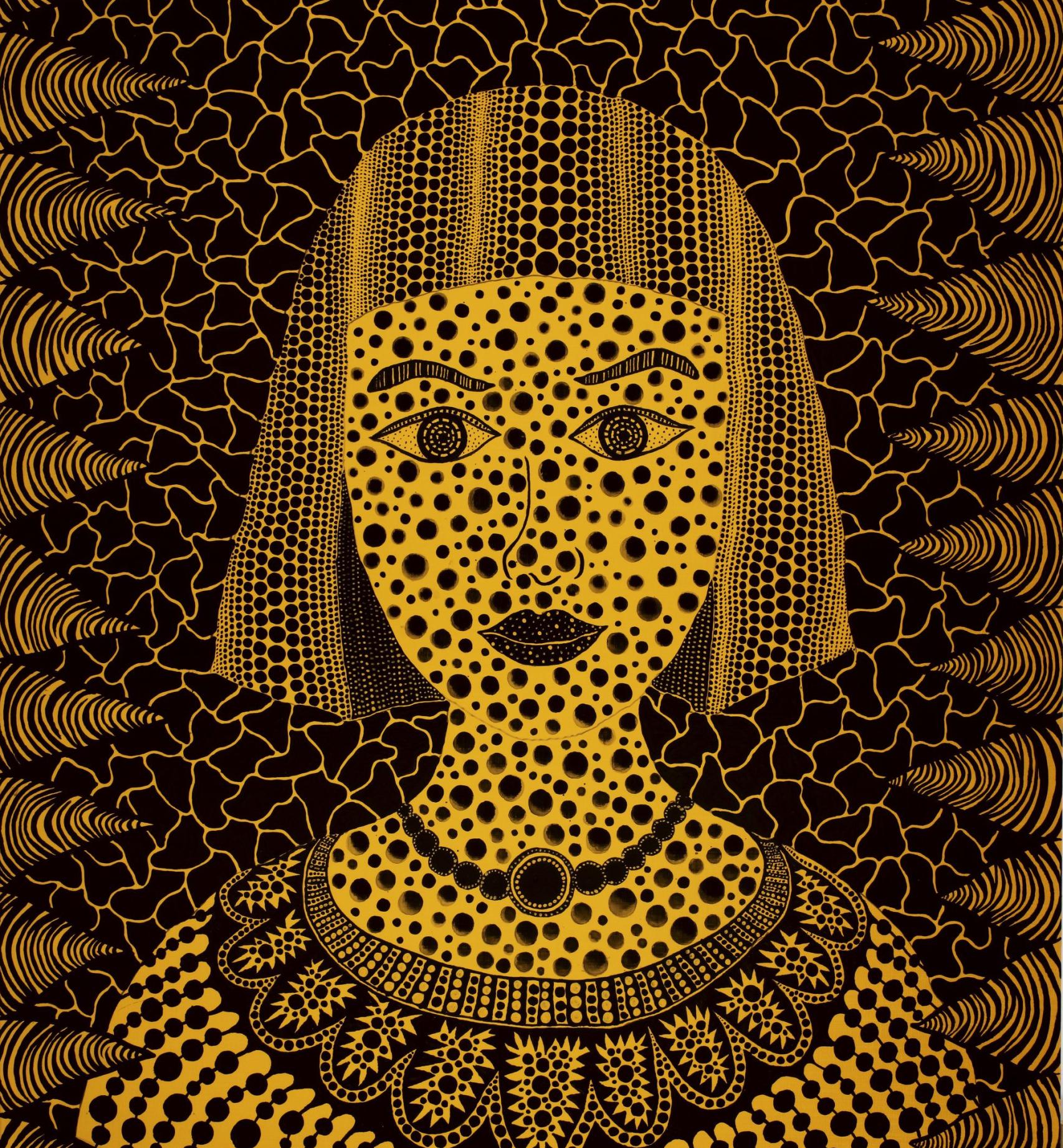Autorretrato de Yayoi Kusama