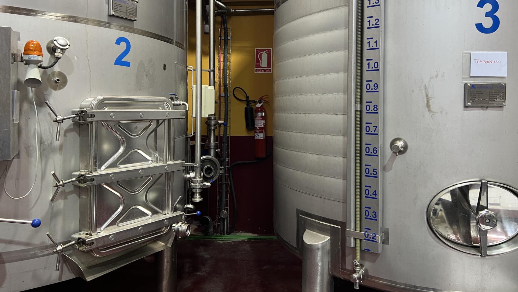 Depósito de una bodega. Foto: AIVE.