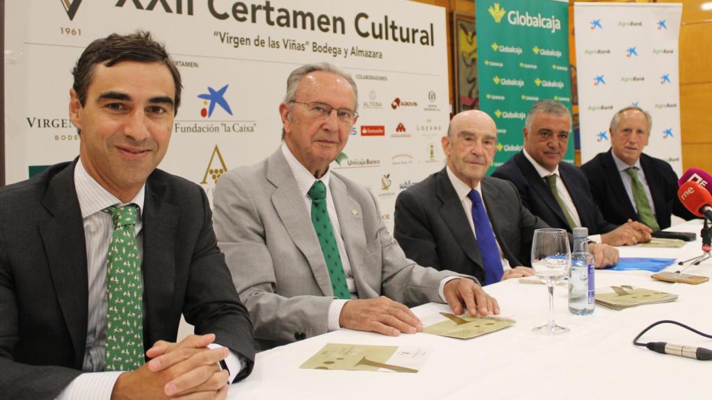 Presentación del Certamen Cultural 'Virgen de las Viñas'. Foto: Globalcaja.