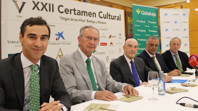 Presentación del Certamen Cultural 'Virgen de las Viñas'. Foto: Globalcaja.