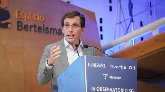 El alcalde de Madrid, José Luis Martínez-Almeida, en el IV Observatorio 5G organizado por Invertia-El Español.