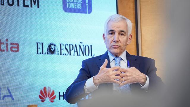 Jaime Martorell, comisionado especial del PERTE de Microelectrónica y Semiconductores, durante su intervención en la conversación a dos bajo el título 'PERTE y tecnología: microchips y lengua'; en la segunda jornada del IV Observatorio 5G 'La tecnología en la encrucijada entre el 5G y la inteligencia artificial'.