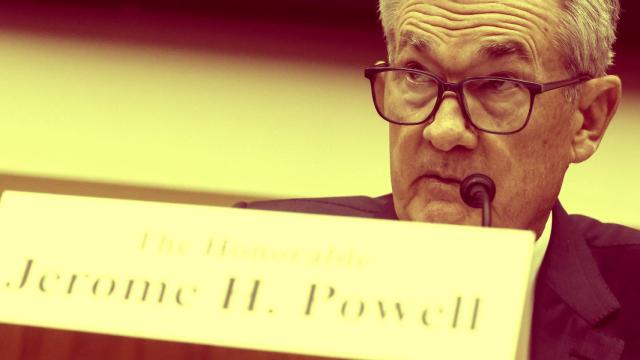 El presidente de la Reserva Federal, Jerome Powell, durante una intervención en el Congreso de Estados Unidos.