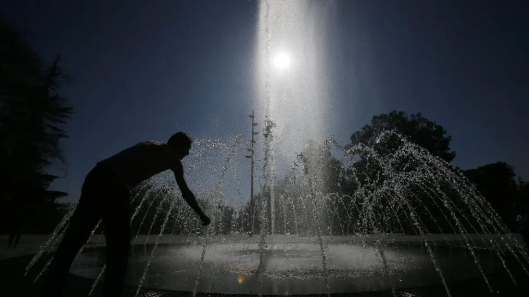 Un momento en un día de calor