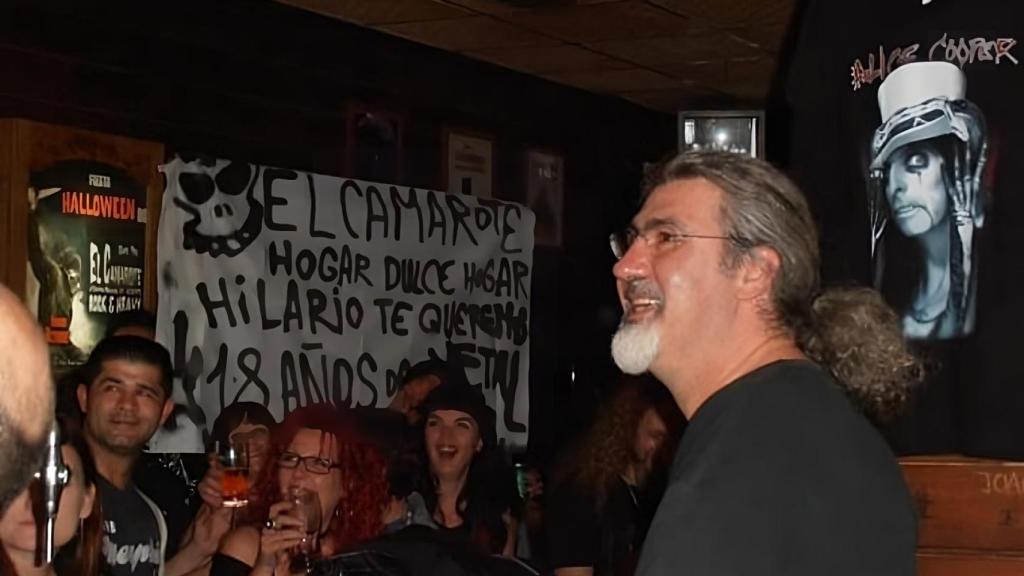 Hilario Blas, en su despedida de la gestión de El camarote en 2013.