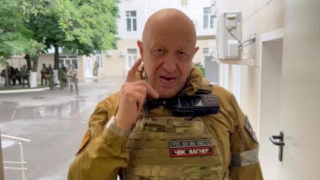 El líder del Grupo Wagner, Prigozhin.