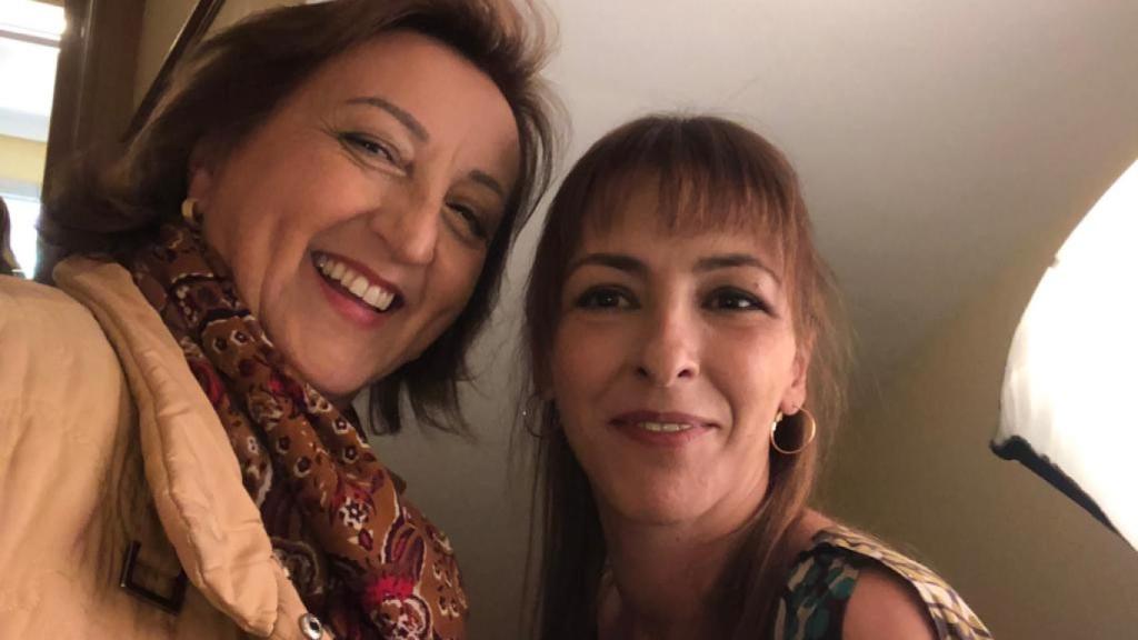 Sagrario Gutiérrez y Esperanza Pedreño