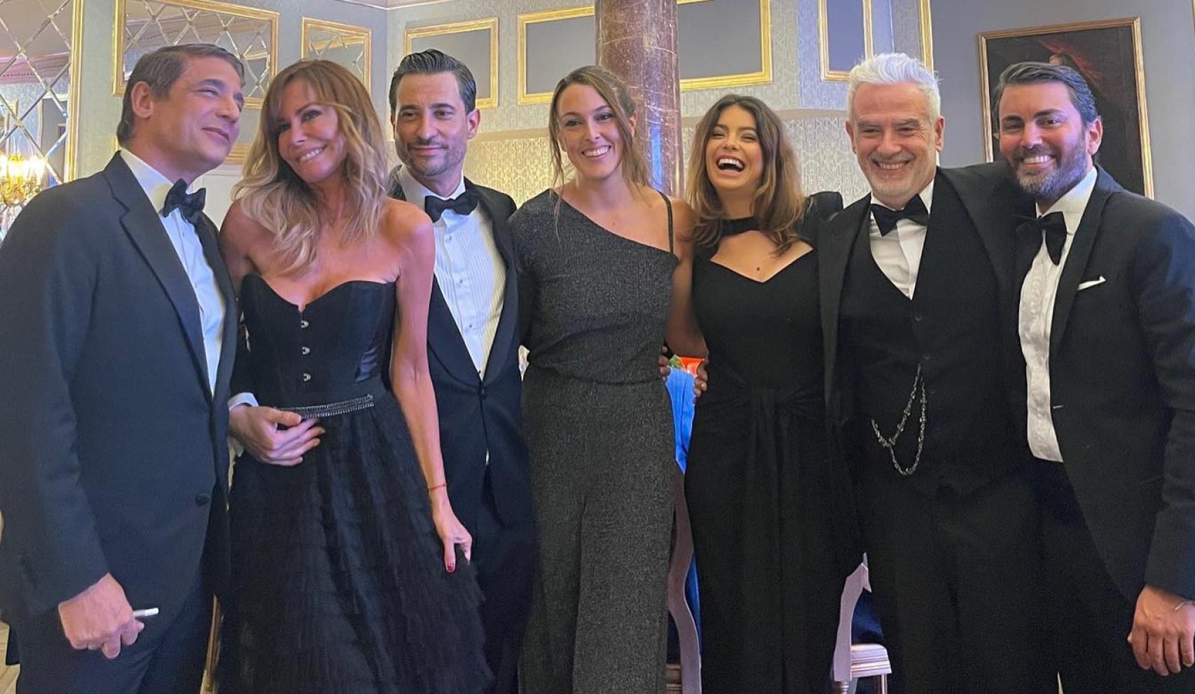 Lara Dibildos acompañó a su pareja a una entrega de premios.