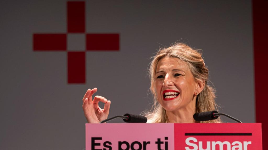 Yolanda Díaz, líder de Sumar.