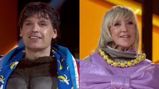 Fernando Morientes y Ana Torroja en 'Mask Singer'.