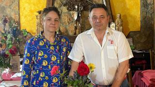 Olga y Luis Antonio, los propietarios del Mesón Villa de Urueña