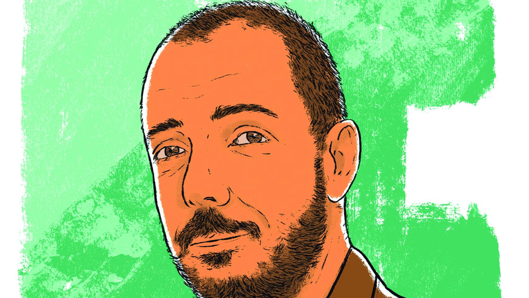 Jaume Ripoll, fundador de Filmin / Ilustración: Daniel Hidalgo.