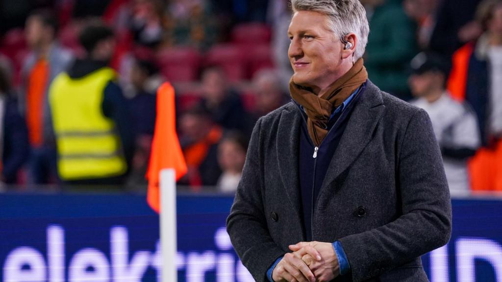 Bastian Schweinsteiger, durante un amistoso entre Países Bajos y Alemania