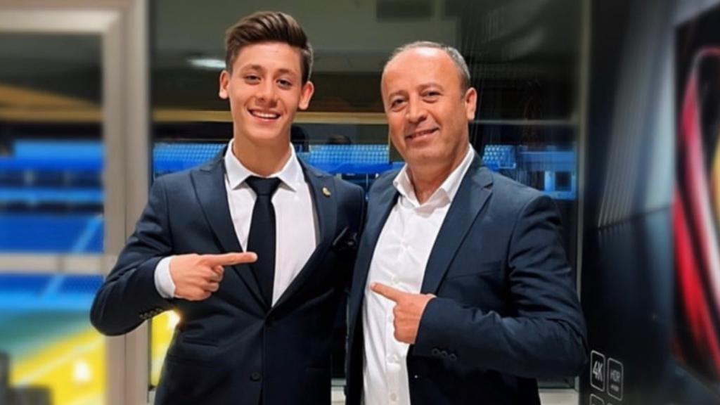 Arda Güler y su padre Ümit Güler
