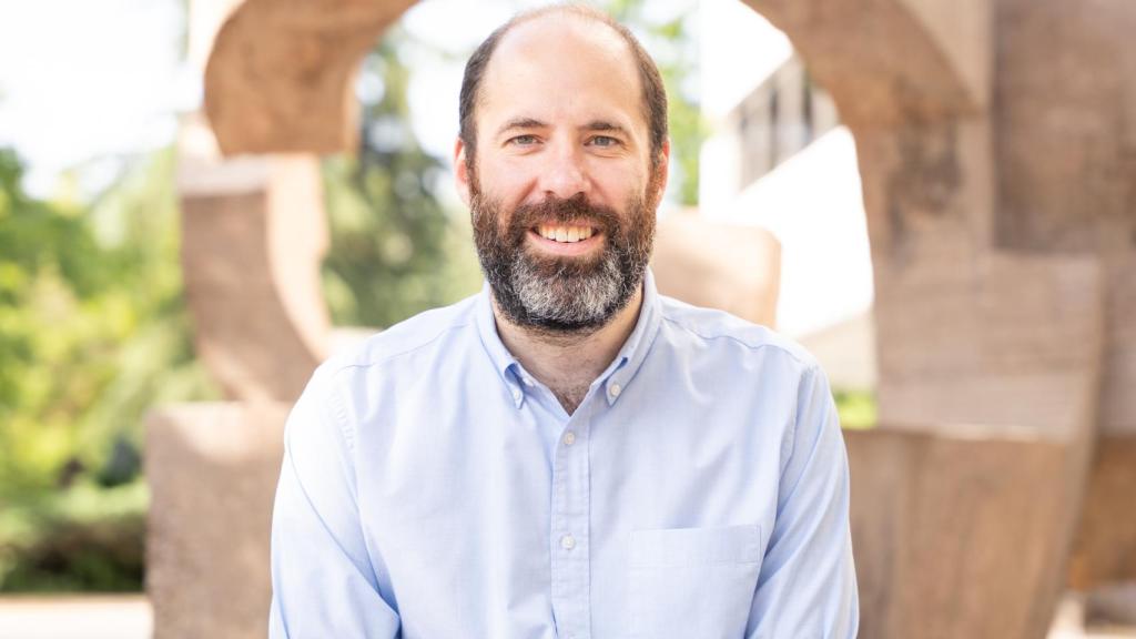 Retrato de  David Lizoain. economista y autor de 'Crimen Climático'.