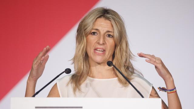 La vicepresidenta segunda, ministra de Trabajo y Economía Social y líder de Sumar, Yolanda Díaz.