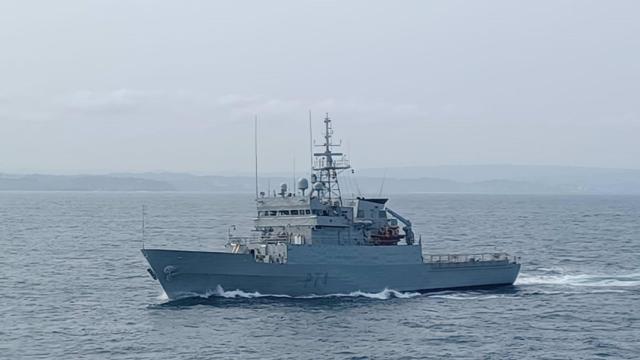 El patrullero que atracará este viernes en el Puerto de Málaga y que puedes visitar en familia.