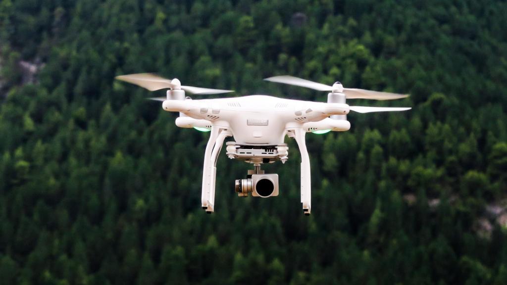 Imagen de archivo de un dron.