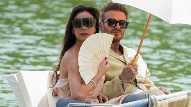 Victoria y David Beckham