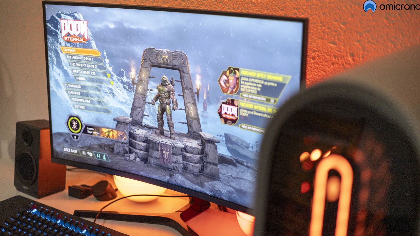 Doom Eternal en el Alienware Aurora R15