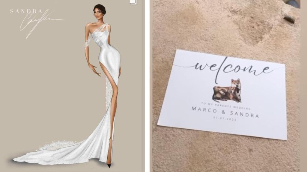 El diseño de la preboda y las invitaciones.