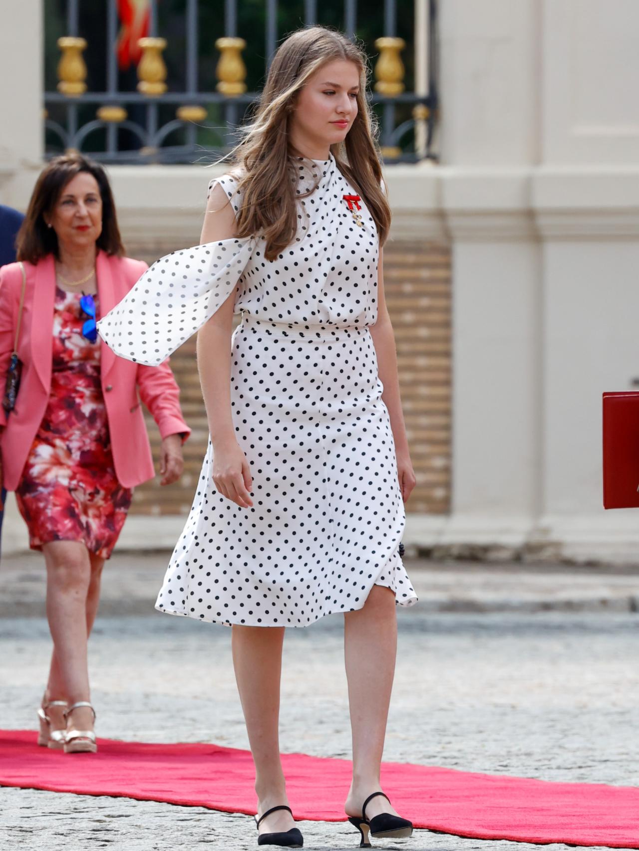 La princesa de Asturias ha lucido el Toisón de Oro.