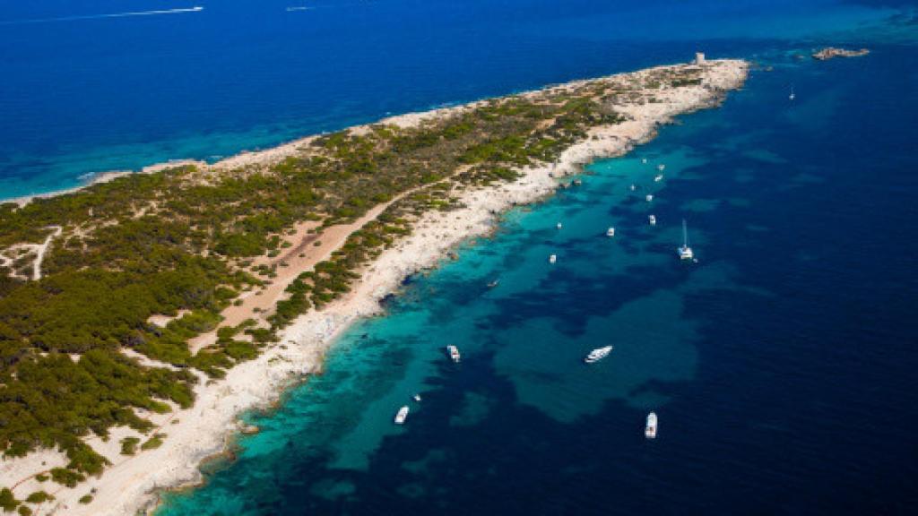 Las Salinas de Ibiza.
