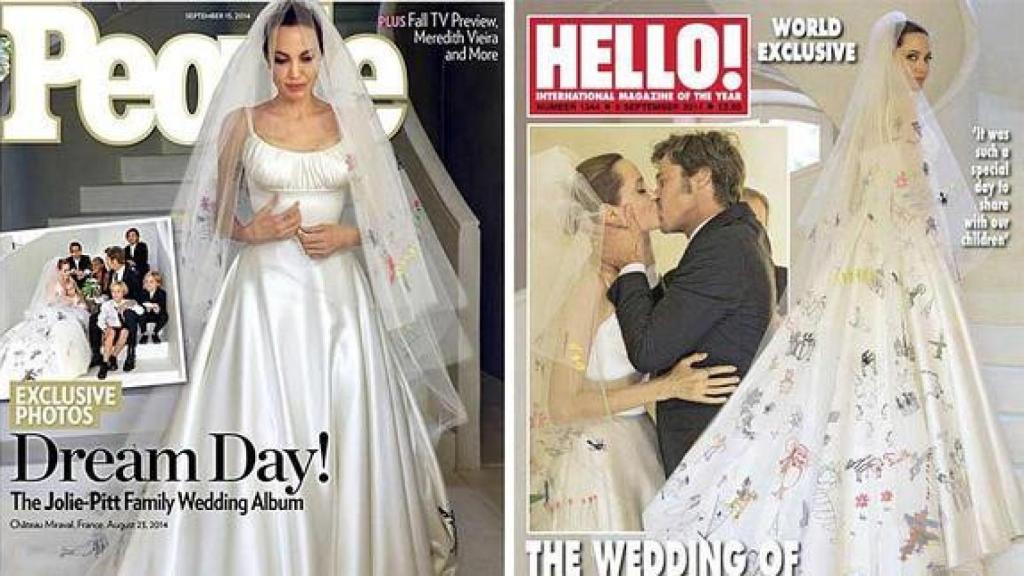 Exclusivas de la boda de Brad Pitt y Angelina Jolie.