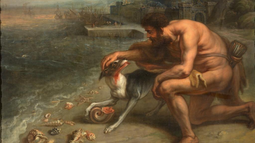 Theodoor van Thulden: 'El descubrimiento de la púrpura', 1636 - 1638, depositado en el Museo de Bellas Artes de A Coruña. © Museo Nacional del Prado