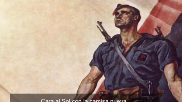 Vídeo de Falange cuya difusión se ha paralizado.