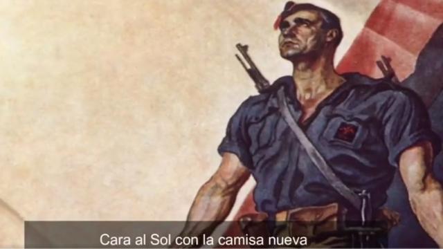 Vídeo de Falange cuya difusión se ha paralizado.