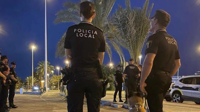 Foto de archivo de la Policía Local de Elche.