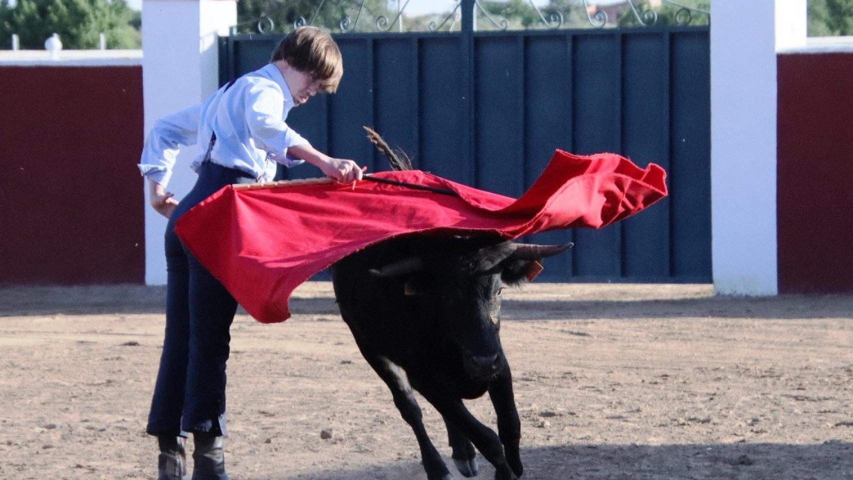 Curso de tauromaquia para noveles en Simancas