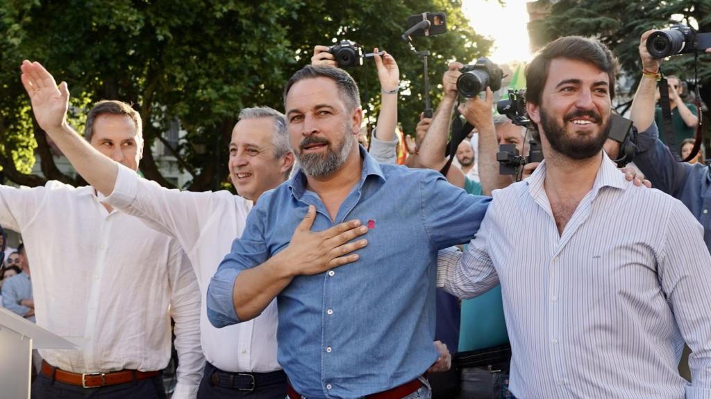 El candidato de VOX a la Presidencia del Gobierno, Santiago Abascal, inicia en Valladolid la campaña a las generales