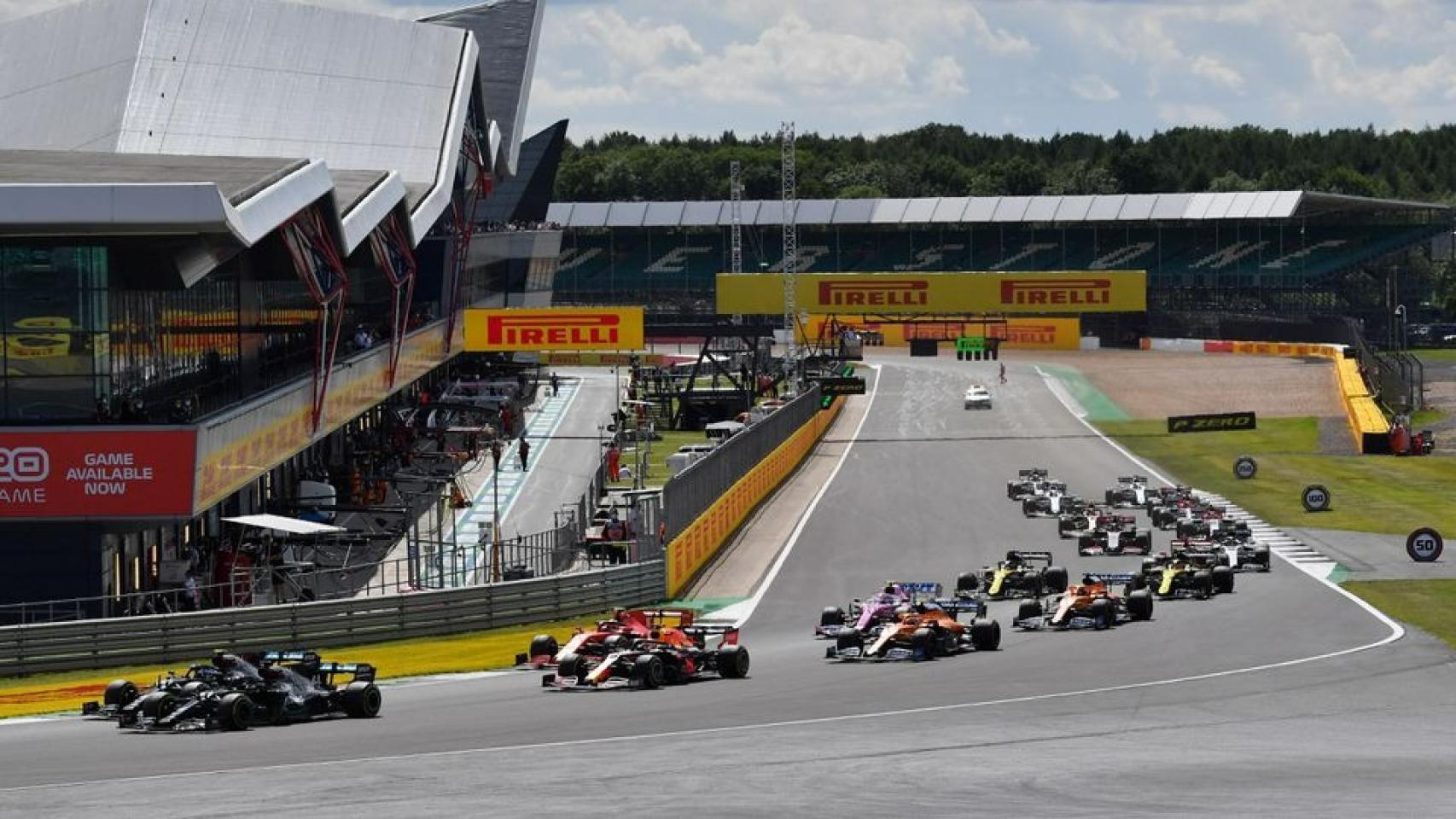 Carrera en el Gran Premio de Gran Bretaña.
